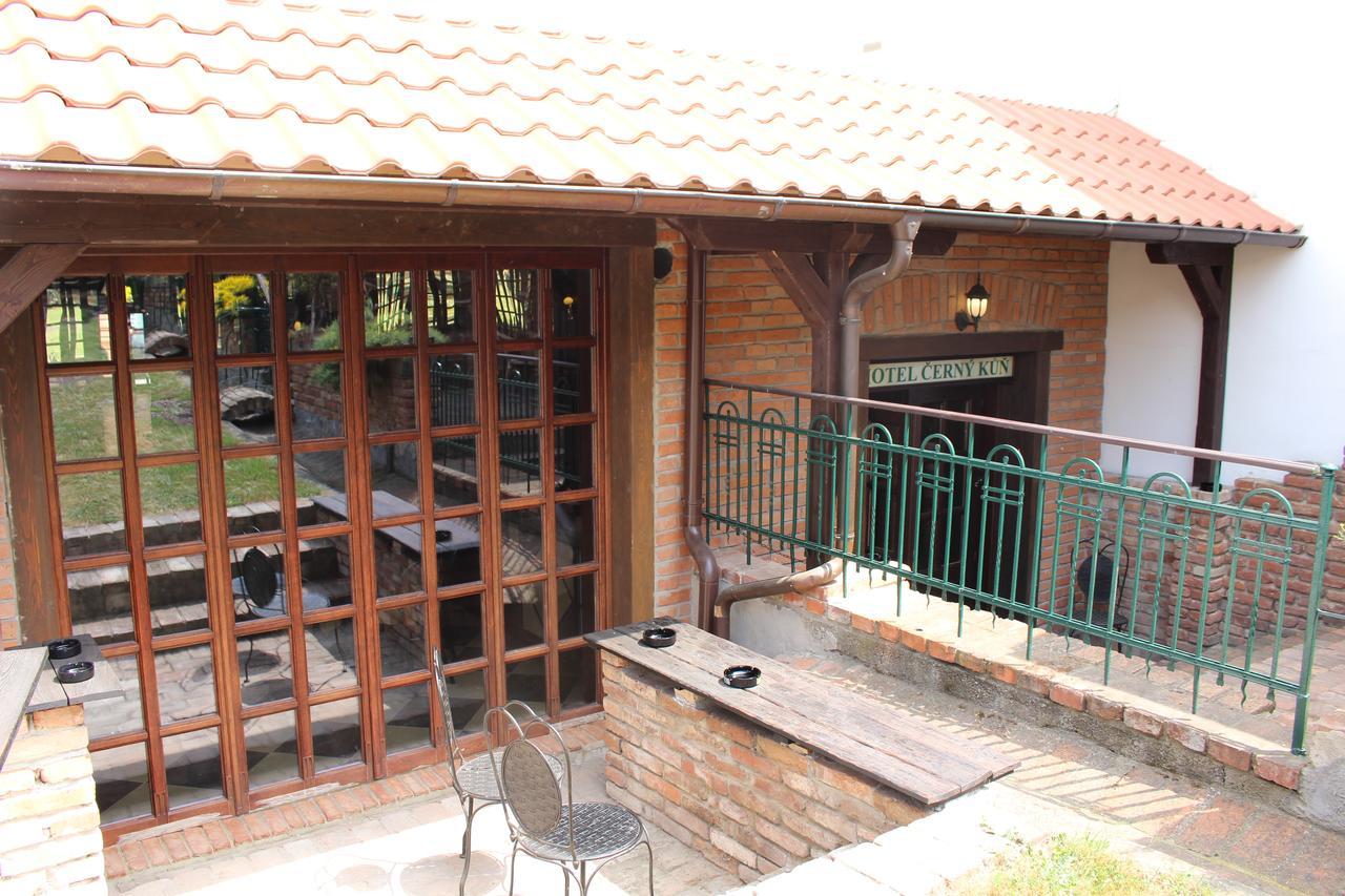 Hotel Cerny Kun Louny Exterior foto